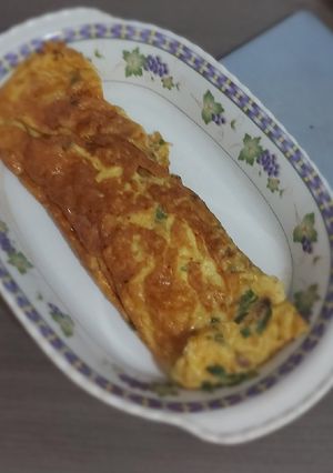 Foto resep Telur dadar gulung simple