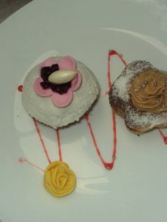 Una foto de Cupcakes de calabaza