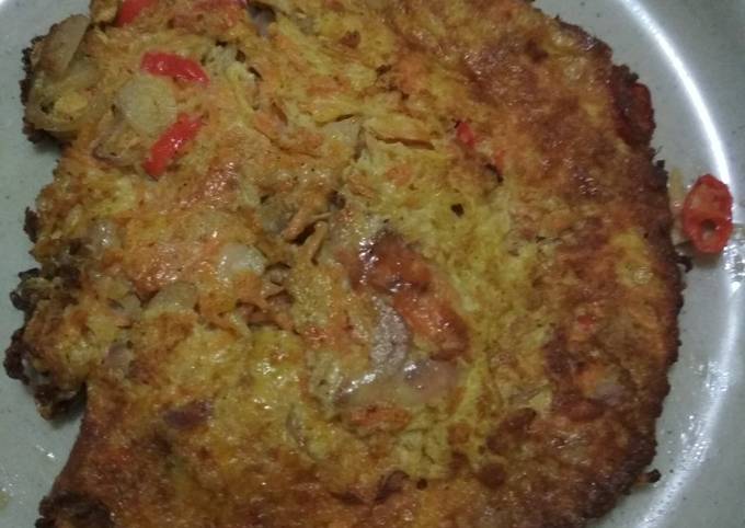 Cara Gampang Membuat Telur dadar bergizi yang Lezat Sekali