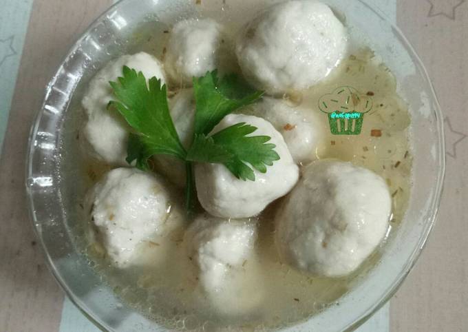 Bakso ayam | kuah bening tanpa msg