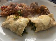Una foto de ossobuco con pastas