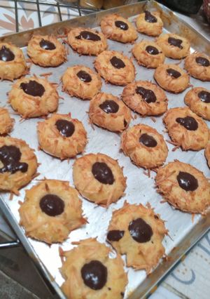 Foto resep Chocolate thumbprint cookies