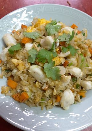 รูปของ ข้าวผัดปู #redtable