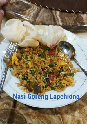 Foto resep Nasi Goreng Lapchiong (Non Halal)