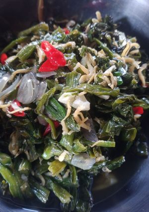 Foto resep Tumis genjer teri
