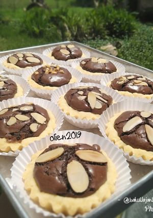Foto resep Pie Brownies shiny crust