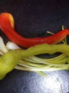 Una foto de Salsa de pulque y chilacas pintas con cebolla cambray estilo ranchero las Correa