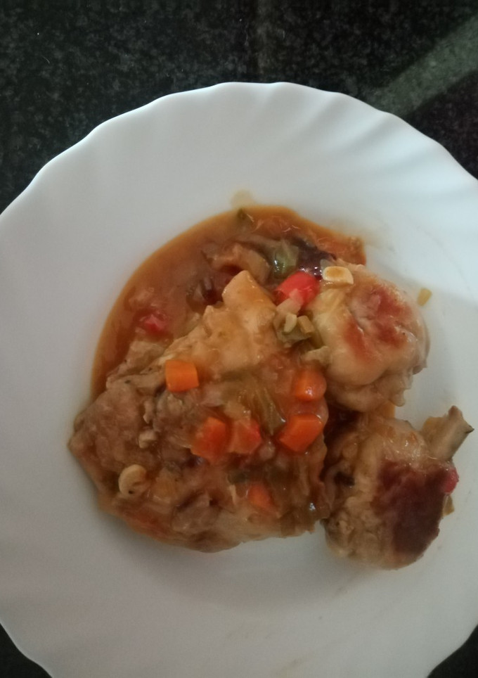 Una foto de Pollo guisado