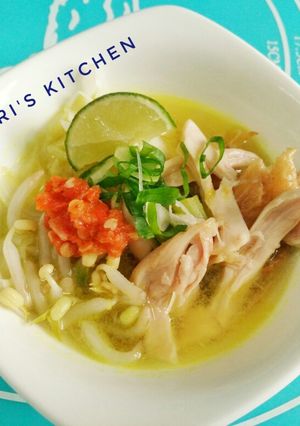 Foto resep Soto ayam kuah kuning