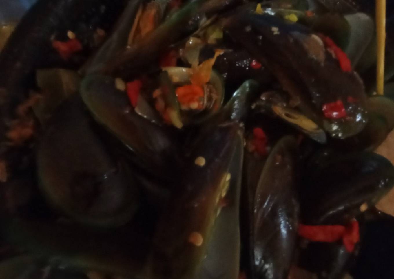 Kerang Hijau Saos Padang Yummy