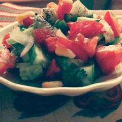 A picture of Summer salad.