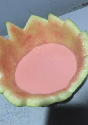 A picture of Watermelon squash.