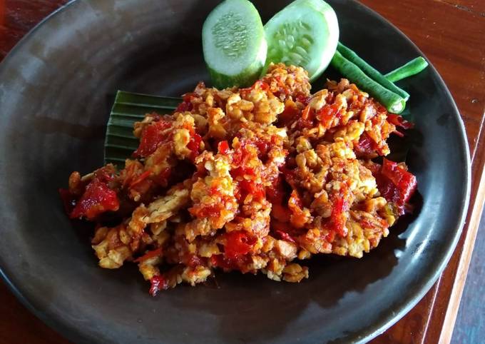 Sambal Tempe Bawang Kencur