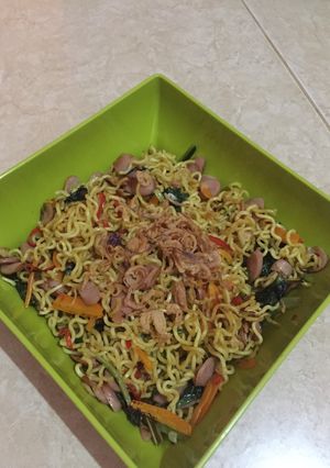 Foto resep Mie Goreng Burung Dara