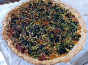 Foto di Quiche broccoletti (cime di rapa) e pancetta