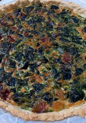 Foto di Quiche broccoletti (cime di rapa) e pancetta
