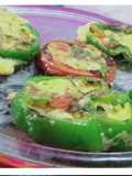Stuff egg capsicum 🍽️