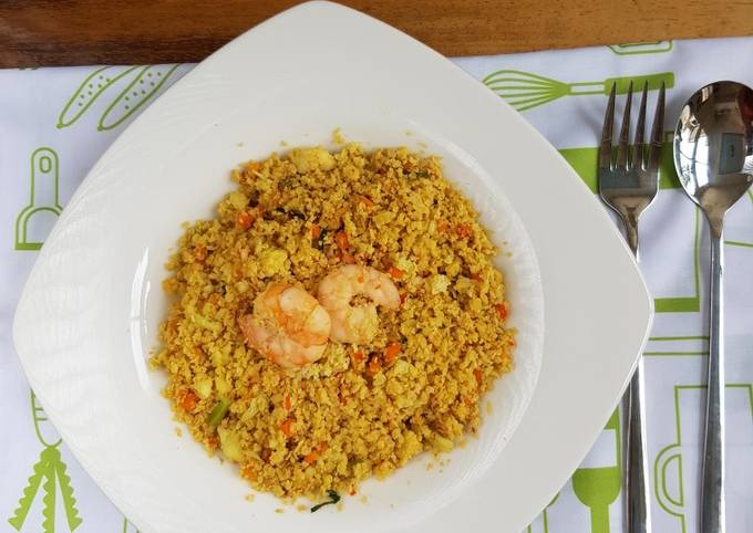 Easiest Way to Make Yummy Nasi Goreng Halu (nasi goreng tanpa nasi)
