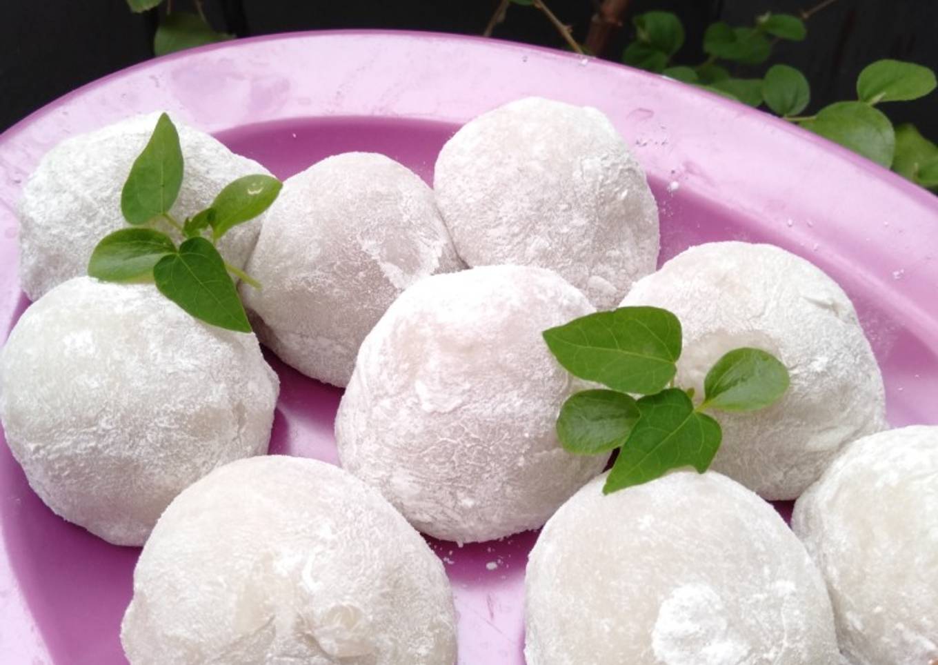 Resep Mochi isi Kacang?