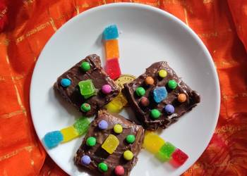 Ultimate Serving Recipe Chocolate sukhdi Delicious and Healthy