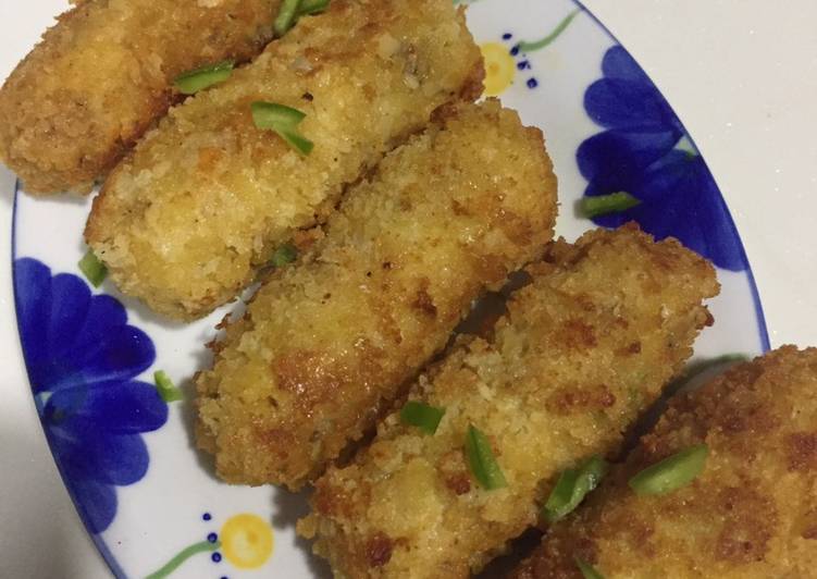 Recipe of Award-winning Chicken cheese kabab