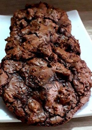 Une photo de Cookie brownie