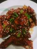 Spicy korean chiken wings