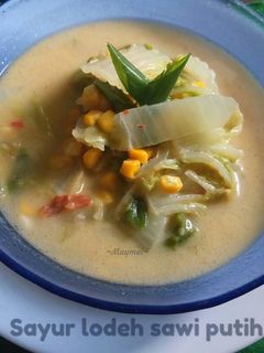 Foto resep Sayur lodeh sawi putih