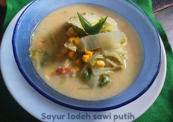 Resep Sayur Lodeh Sawi Putih Oleh Dapur Maymel Cookpad