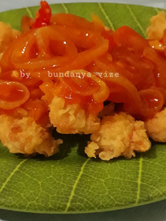 Foto resep Udang saus asam manis