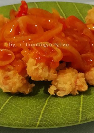 Foto resep Udang saus asam manis
