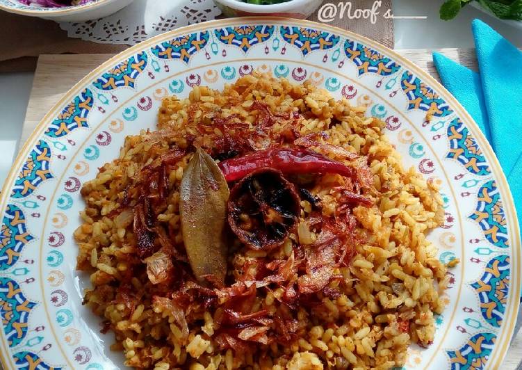 Pilaf Tuna Kacang Hijau + Lentil (Arabic style)