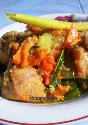 Foto resep Ayam Acar Kuning