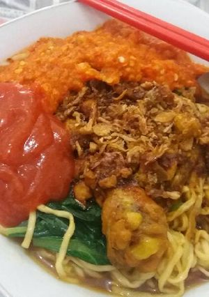 Foto resep Mie ayam kampung homemade