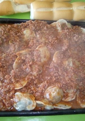 Una foto de Sorrentinos caseros con salsa bolognesa!!