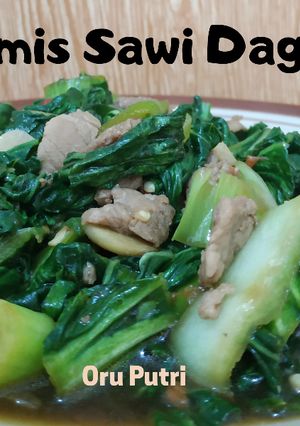Foto resep Tumis Sawi Daging