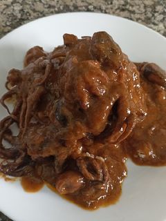Una foto de Pulpitos encebollados con Monsieur Cuisine