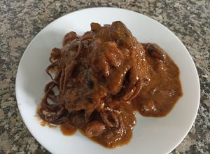 Una foto de Pulpitos encebollados con Monsieur Cuisine