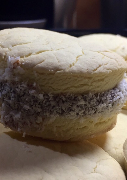 Una foto de Alfajores de maicena