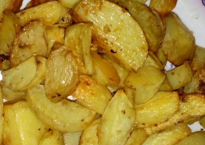 Bagaimana Membuat Potato wedges sederhana yang Bisa Manjain Lidah