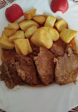 Una foto de Solomillo de Cerdo Marinado al Romero al Horno