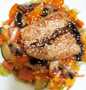 Cara Membuat Salad with black pepper dori fish Istimewa