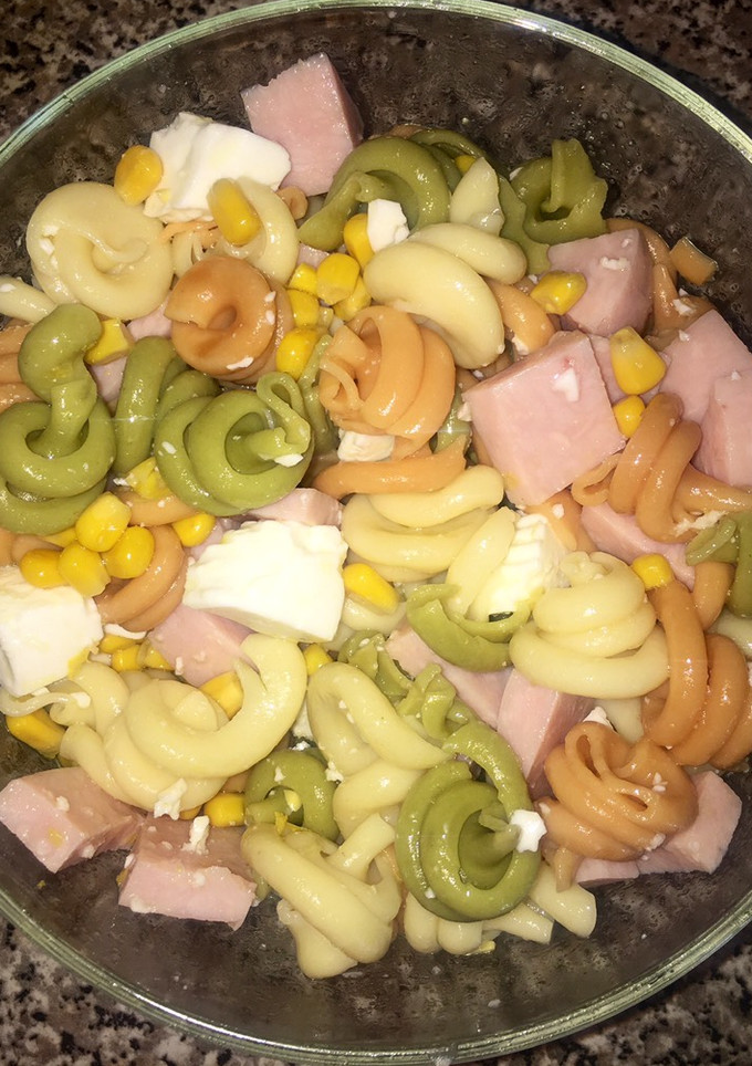 Una foto de Ensalada de pasta