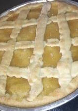 Una foto de Pasta frola con harina leudante