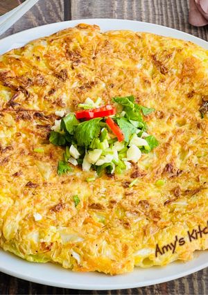高麗菜煎餅 的食譜成品照片