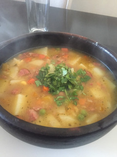 Una foto de Carbonada de longaniza