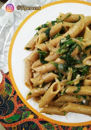 A picture of Spinach Creamy Pasta.