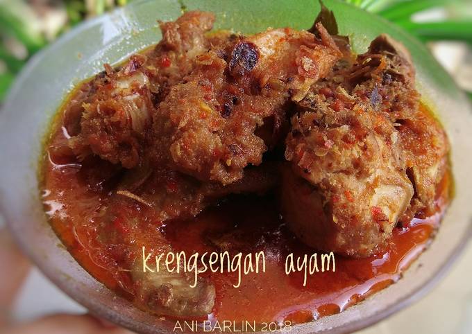 Krengsengan ayam