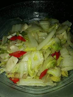 Foto resep Tumis sawi putih