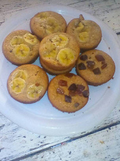 Una foto de Tortitas de avena & banana